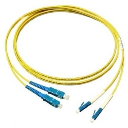 GoodConnections Patchkabel LWL Duplex OS2 (Singlemode, 9/125) LC/SC, LSZH, austauschbare Polarität, 10m,