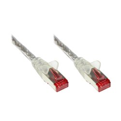 Alcasa 0.5m Cat.6 S/FTP câble de réseau Transparent 0,5 m Cat6 S/FTP (S-STP)