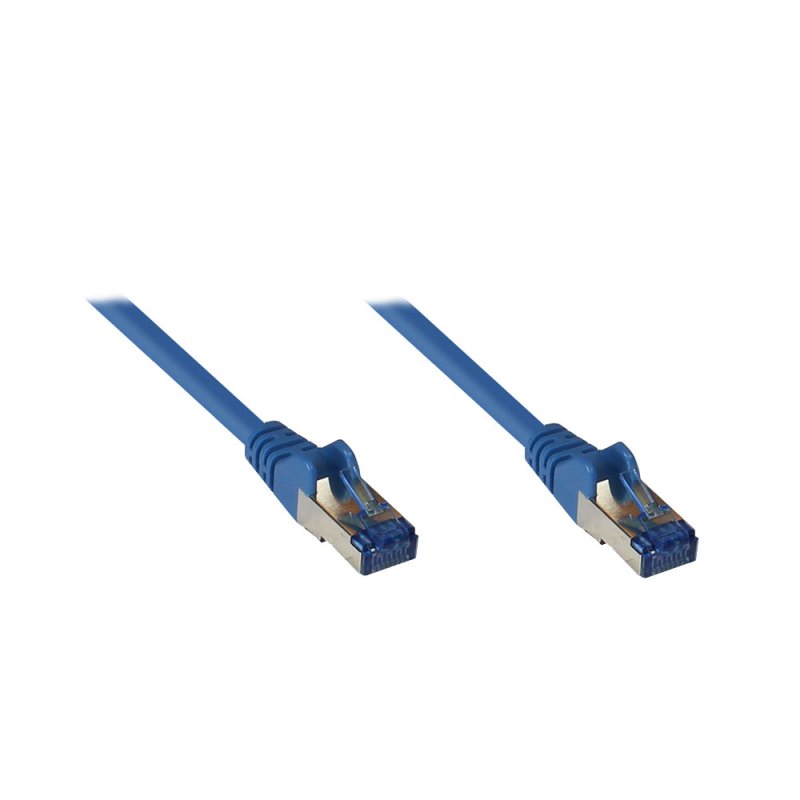 Alcasa 8060-H005B câble de réseau Bleu 0,5 m Cat6a S/FTP (S-STP)