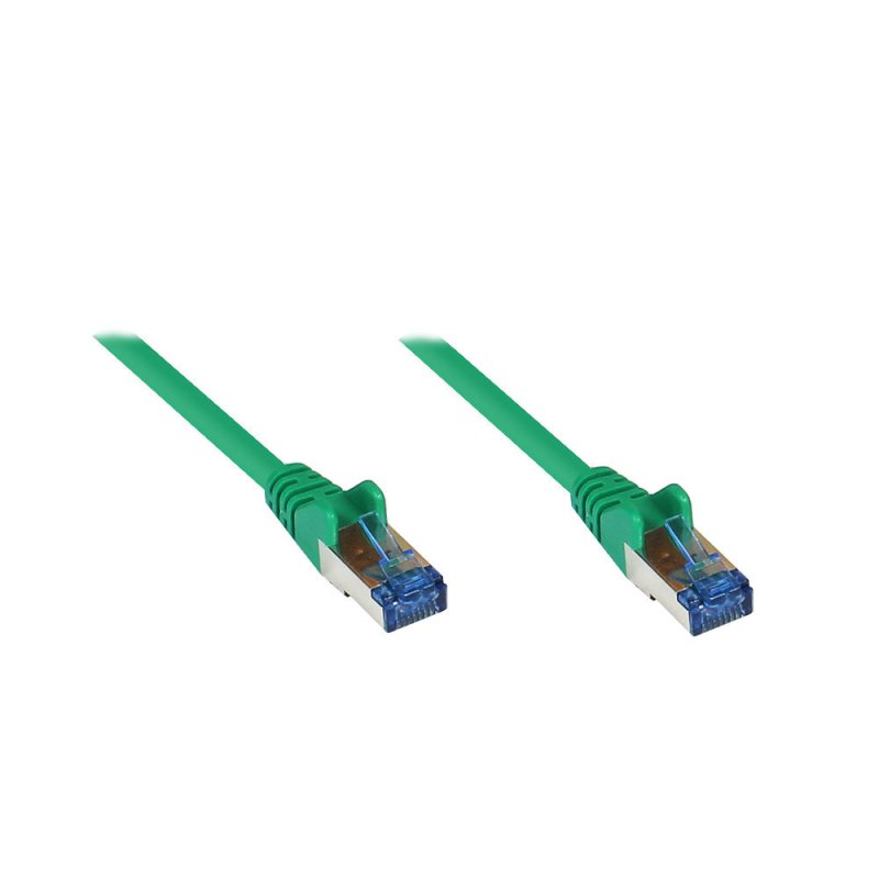 Alcasa 8060-H050G networking cable Green 5 m Cat6a S/FTP (S-STP)