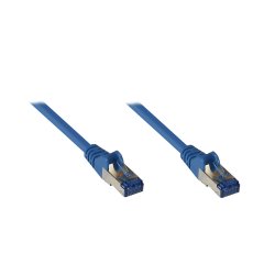 Alcasa 8060-H100B câble de réseau Bleu 10 m Cat6a S/FTP (S-STP)