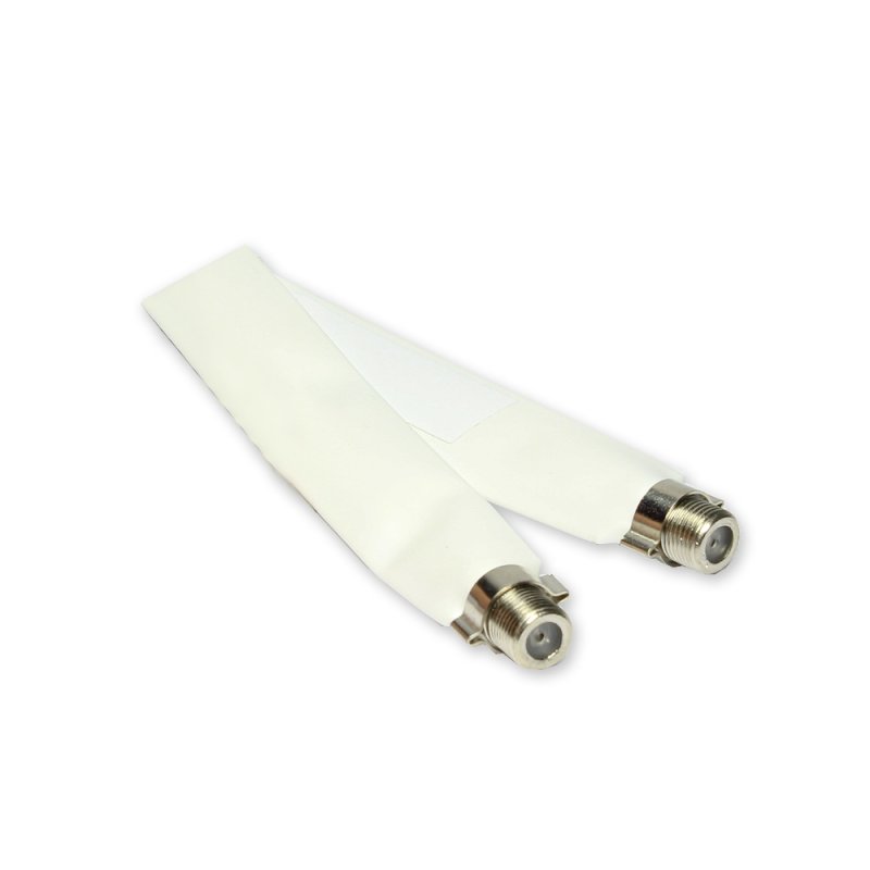 Alcasa S-1000 coaxial cable 0.22 m F White