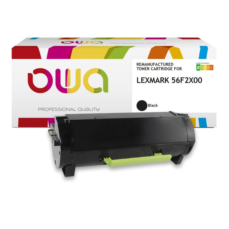 OWA Toner kompatibel zu Lexmark 56F0XA0 schwarz (20.000 S.)