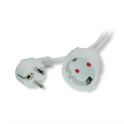 VALUE 19.99.1176 power cable White 3 m CEE7/7