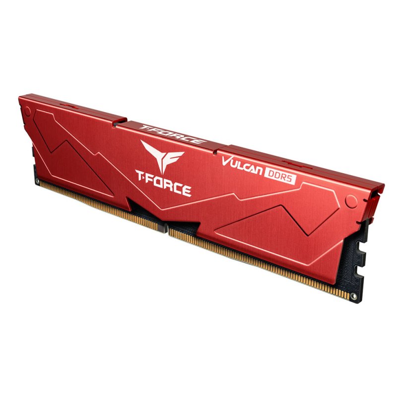 32GB Team Group T-Force Vulcan Desktop Memory rot - 32 GB, 6.000 MHz