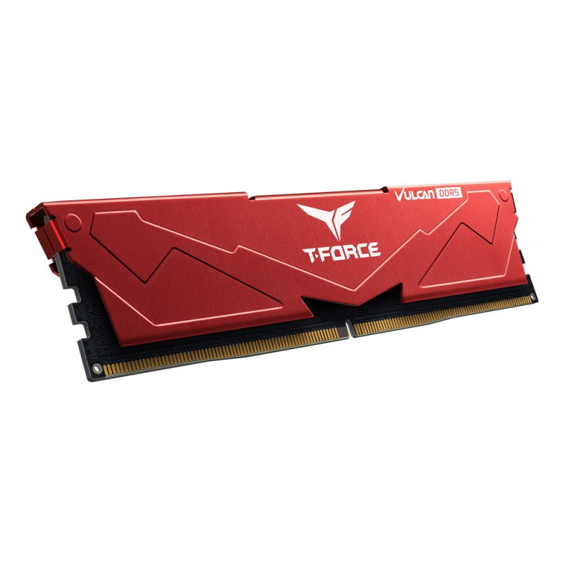 32GB Team Group T-Force Vulcan Desktop Memory rot - 32 GB, 6.000 MHz