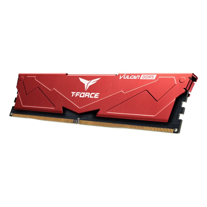 32GB Team Group T-Force Vulcan Desktop Memory rot - 32 GB, 6.000 MHz