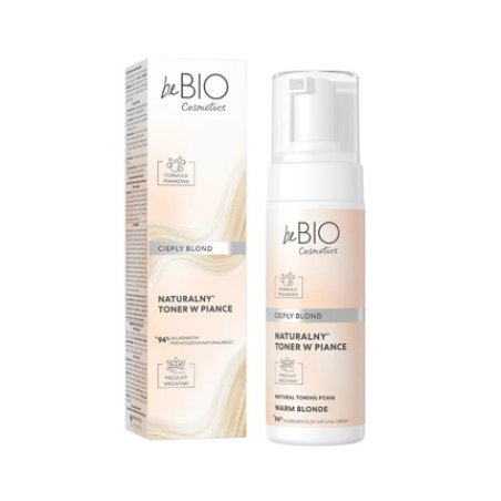 Be Bio Natural Foam Toner Warm Blonde 120ml