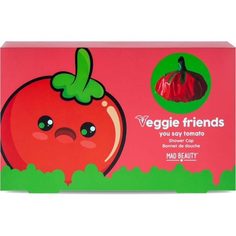 Mad Beauty Veggie Friends Tomato Shower Cap