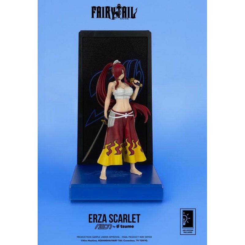 FAIRY TAIL - Erza Scarlet - Figurine Neon by Tsume 25cm