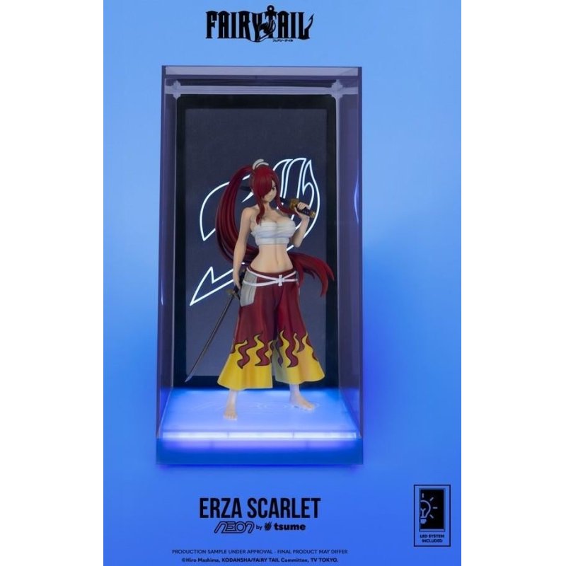 FAIRY TAIL - Erza Scarlet - Figurine Neon by Tsume 25cm