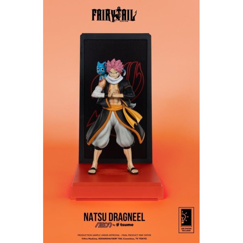 FAIRY TAIL - Natsu Dragneel - Figurine Neon by Tsume 25cm