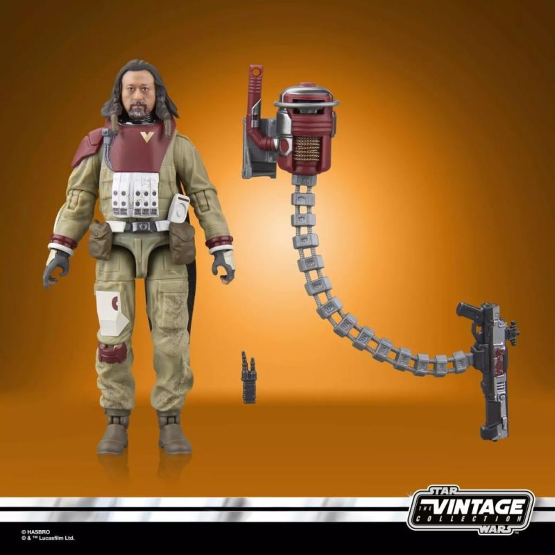 STAR WARS ROGUE ONE - Baze Malbus - Figurine Vintage Collection 10cm