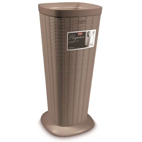 Stefanplast Elegance Umbrella Stand Dove Grey 25.5 x 25.5 x 57 cm