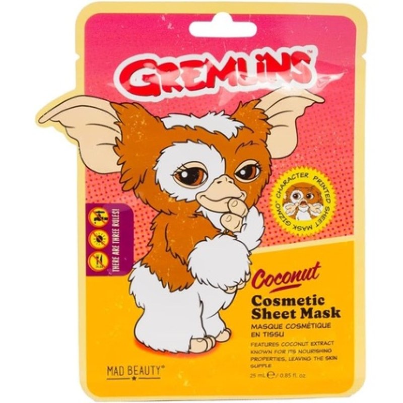 Gremlins masque cosmétique en feuilles Gizmo