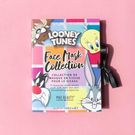 Mad Beauty Looney Tunes Sheet Face Masks Set Bugs Bunny