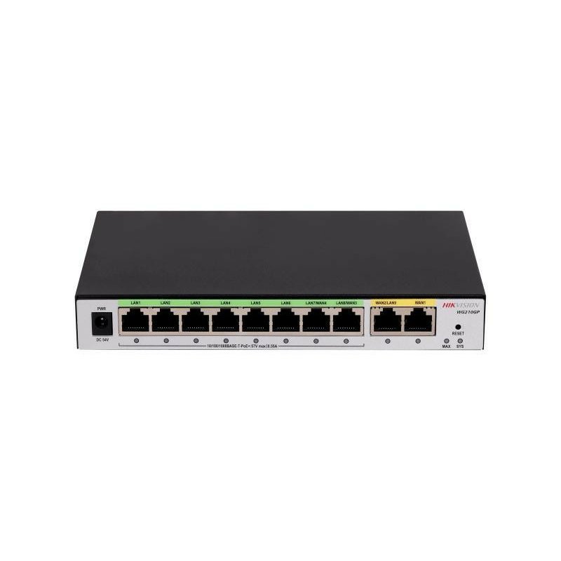 Hikvision DS-3WG210GP-SI Routeur connecté Gigabit Ethernet Gris