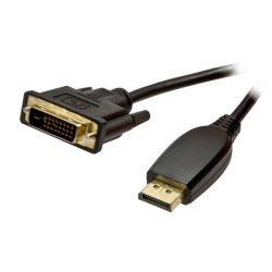 Synergy 21 S215429 câble vidéo et adaptateur 1,5 m DisplayPort DVI Noir
