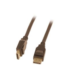 Synergy 21 S215438V4 DisplayPort cable 1 m Black