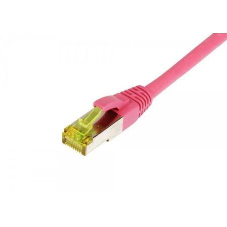 Synergy 21 S217701 networking cable Magenta 1 m Cat6a S/FTP (S-STP)