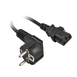 Synergy 21 S215398 câble électrique Noir 3 m Prise d'alimentation type F IEC C13