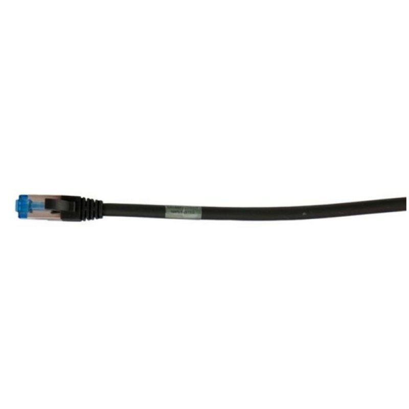 Synergy21 Patchkabel RJ45, CAT6A 500Mhz, 10m, schwarz, S-STP(S/FTP), TPE/LSZH(Superflex), AWG26,
