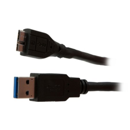 Synergy 21 S215312 USB cable USB 3.2 Gen 1 (3.1 Gen 1) 3 m USB A Micro-USB B Black