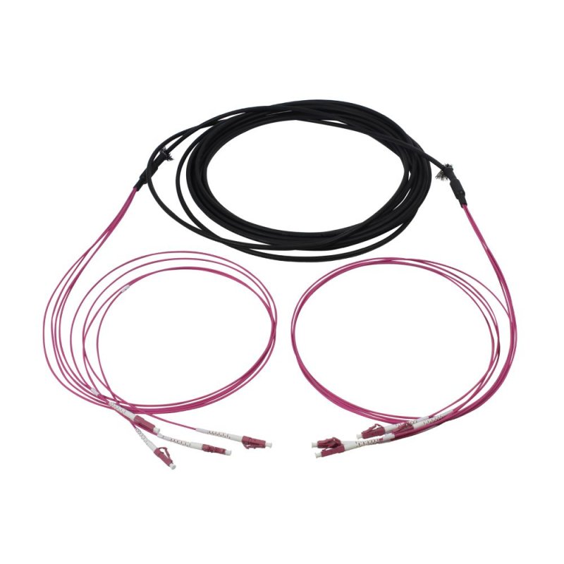 Synergy 21 S217061 InfiniBand/fibre optic cable 120 m 4x LC U-DQ(ZN) BH Pink