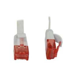 Synergy21 Patchkabel RJ45, CAT6 250Mhz, 5m weiss, UTP(U/UTP), PVC, Flach
