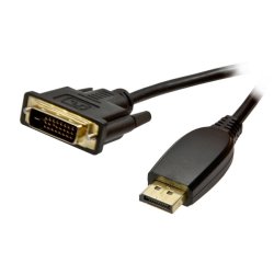 Synergy 21 3.0m DP - DVI-D 3 m DisplayPort DVI-I Noir