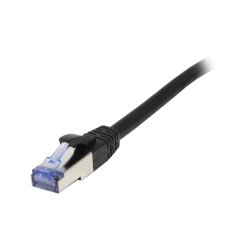 Synergy 21 S216660 câble de réseau Noir 0,25 m Cat6a S/FTP (S-STP)