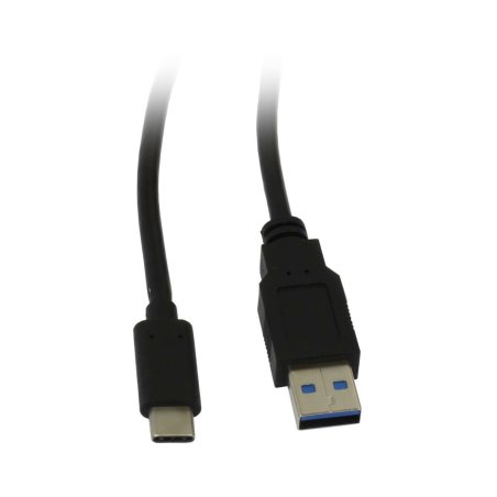 Synergy21 Kabel USB, C(St) A(St), 1,0m, USB3.1, schwarz, 10G/3A, Gen 2