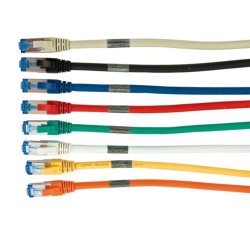 Synergy21 Patchkabel RJ45, CAT6A 500Mhz, 0,25m, orange, S-STP(S/FTP), AWG26, LSZH,