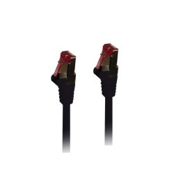 Synergy21 Patchkabel RJ45, CAT6 250Mhz, 0,15m schwarz, S-STP(S/FTP), TPE/LSZH(Superflex)