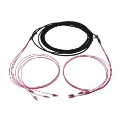 Synergy 21 S217050 câble InfiniBand et à fibres optiques 10 m 4x LC U-DQ(ZN) BH Rose