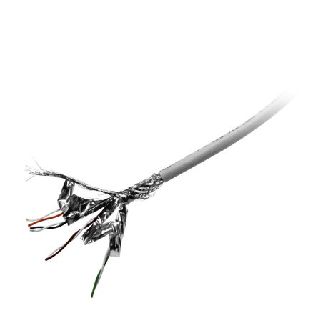 Synergy21 Kabel 500MHz, CAT6A, S-STP(S/FTP), Patchkabel(flex), grau, Hal, 100m Ring