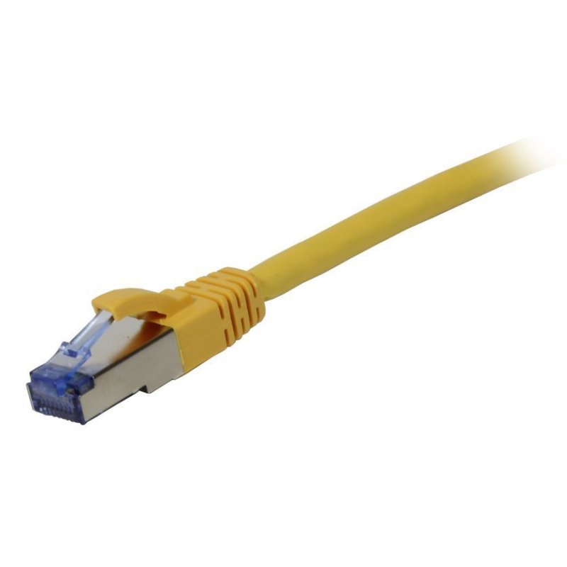 Synergy 21 S216415 câble de réseau Jaune 0,25 m Cat6a S/FTP (S-STP)