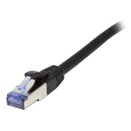 Synergy21 Patchkabel RJ45, CAT6A 500Mhz, 5m, schwarz, S-STP(S/FTP), AWG26, LSZH,