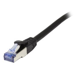 Synergy 21 S216491 câble de réseau Noir 0,5 m Cat6a S/FTP (S-STP)