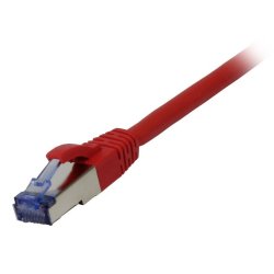 Synergy21 Patchkabel RJ45, CAT6A 500Mhz, 7,5m, rot, S-STP(S/FTP), AWG26, LSZH,