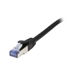 Synergy 21 S217124 câble de réseau Noir 1,5 m Cat6a S/FTP (S-STP)