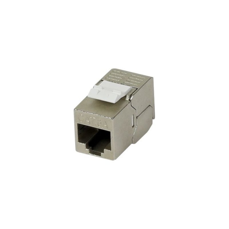 Synergy21 Keystone, Modul, TP-Buchse(RJ45), CAT6A, 500MHz, Short, mit Kabelklemme