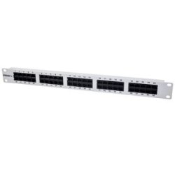 Synergy21 Patch Panel 50xTP, CAT3, ISDN, 19, Lichtgrau ,