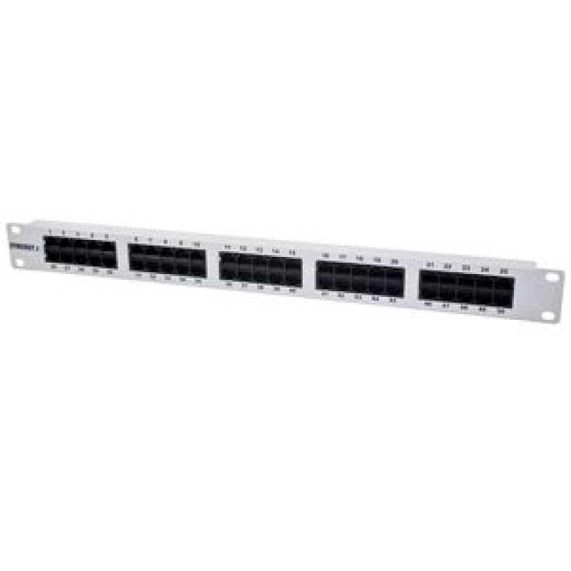 Synergy21 Patch Panel 50xTP, CAT3, ISDN, 19, Lichtgrau ,