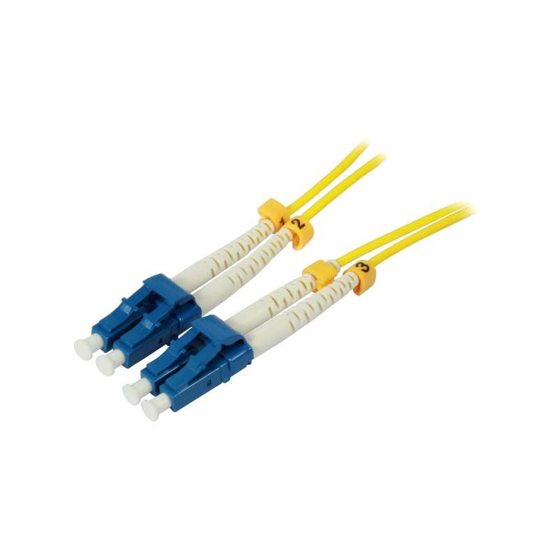 Synergy 21 S216748 câble InfiniBand et à fibres optiques 1,5 m 2x LC Jaune