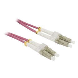 Synergy 21 5.0m OM4 LC - LC InfiniBand/fibre optic cable 5 m Purple