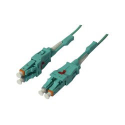 Synergy 21 S215540 câble InfiniBand et à fibres optiques 0,5 m LC Bleu