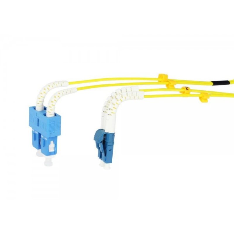 Synergy 21 S217035 InfiniBand/fibre optic cable 5 m 2x LC 2x SC Blue, White, Yellow