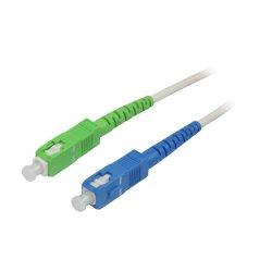 Synergy21 LWL-1-Faser-Patchk. 5mtr.SC-SC(APC8Grad), 9/125u, Schrägschliff