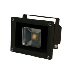 Synergy 21 LED Spot Outdoor Baustrahler 10W schwarzes Gehäuse - kaltweiß V2